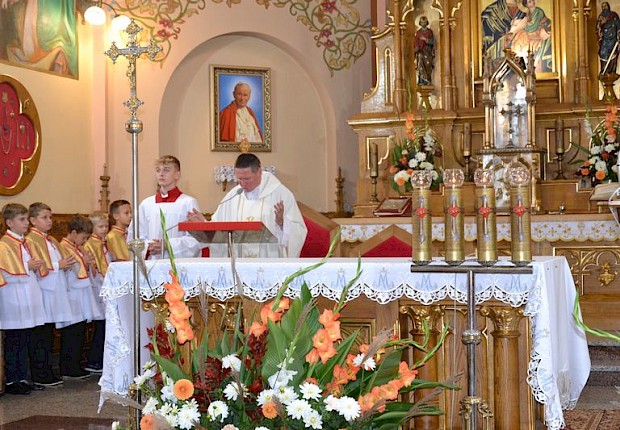 Przyjęcie do posługi ministranta