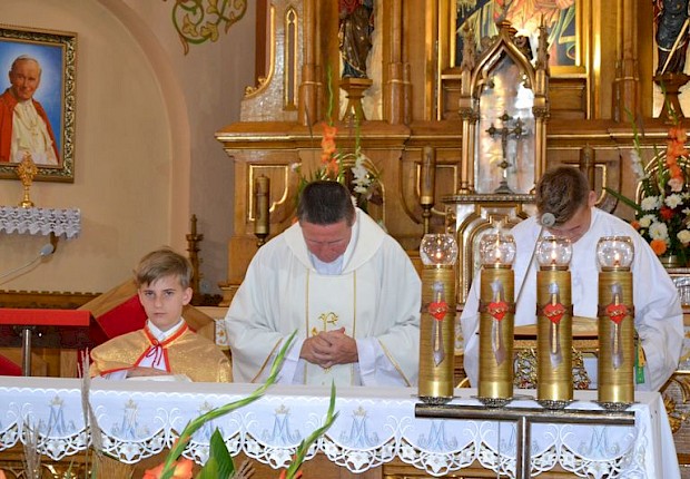 Przyjęcie do posługi ministranta