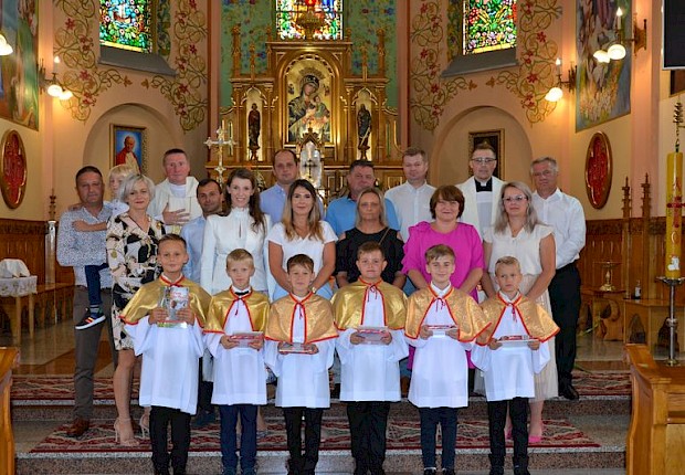 Przyjęcie do posługi ministranta