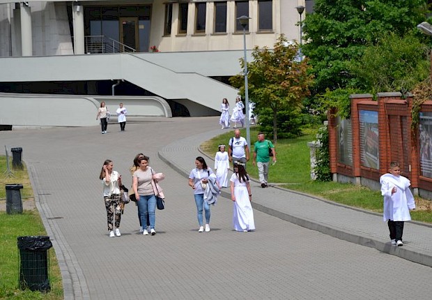 Pielgrzymka dzieci komunijnych