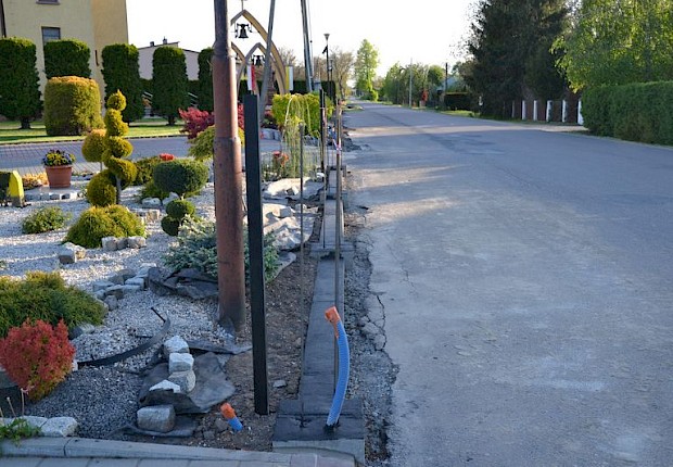 Ogrodzenie przy kościele parafialnym, cz.2