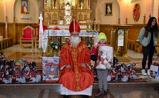 Spotkanie ze św. Mikołajem