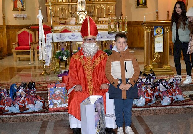Spotkanie ze św. Mikołajem