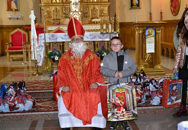 Spotkanie ze św. Mikołajem