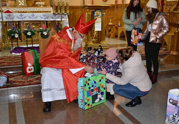 Spotkanie ze św. Mikołajem