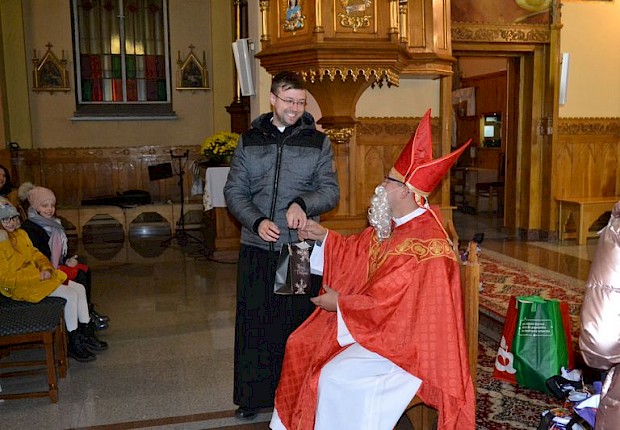 Spotkanie ze św. Mikołajem