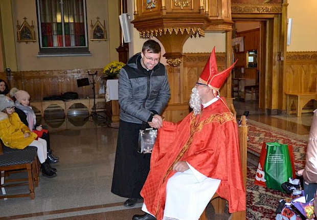 Spotkanie ze św. Mikołajem