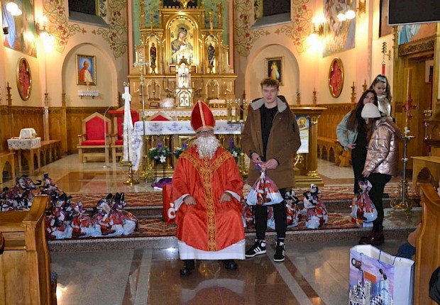 Spotkanie ze św. Mikołajem