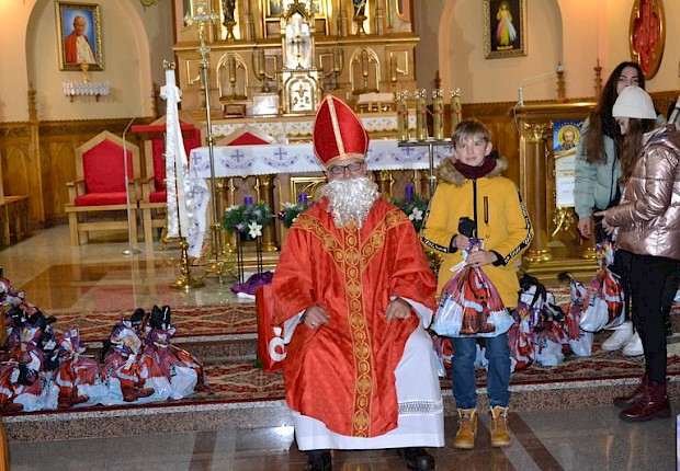 Spotkanie ze św. Mikołajem