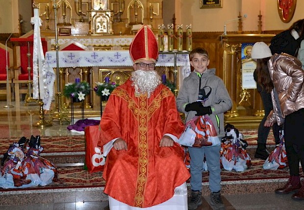 Spotkanie ze św. Mikołajem