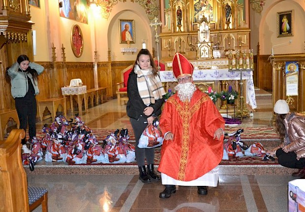Spotkanie ze św. Mikołajem