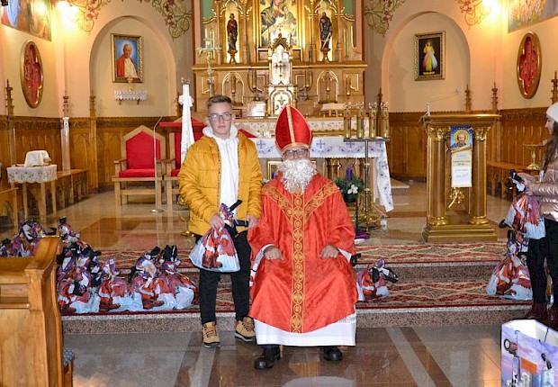 Spotkanie ze św. Mikołajem