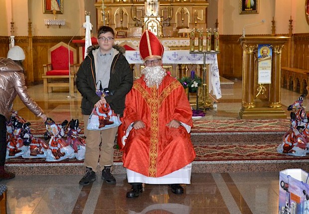 Spotkanie ze św. Mikołajem