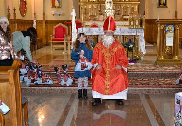 Spotkanie ze św. Mikołajem
