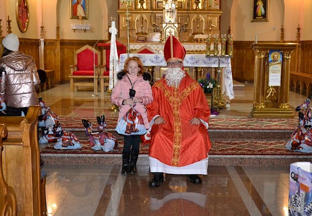 Spotkanie ze św. Mikołajem