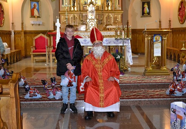 Spotkanie ze św. Mikołajem
