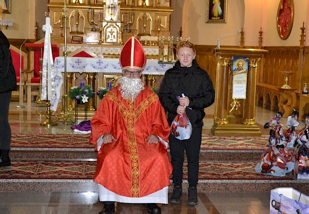 Spotkanie ze św. Mikołajem