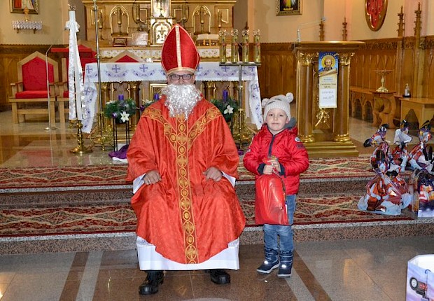 Spotkanie ze św. Mikołajem