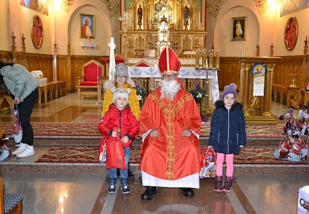 Spotkanie ze św. Mikołajem