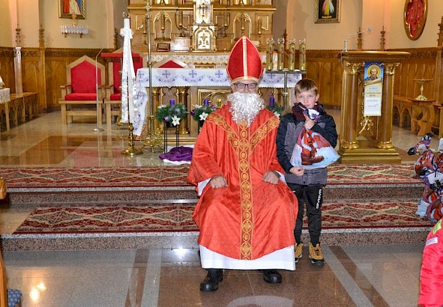 Spotkanie ze św. Mikołajem