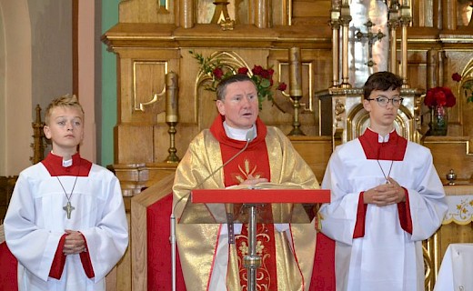 Przyjęcie do grona ministrant&oacute;w