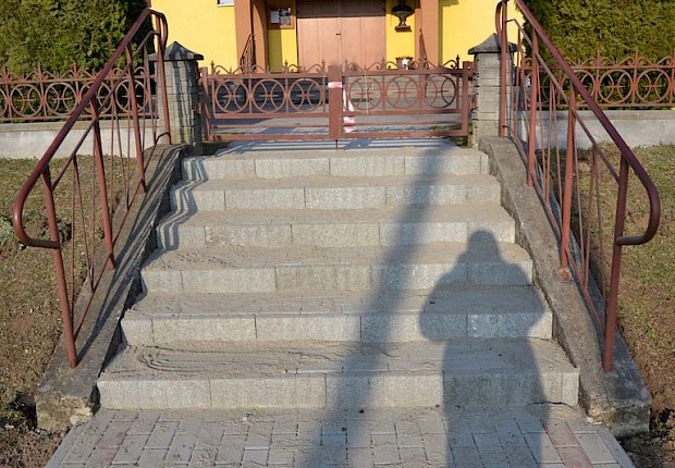 Prace przy kościele w Ożańsku (I etap)