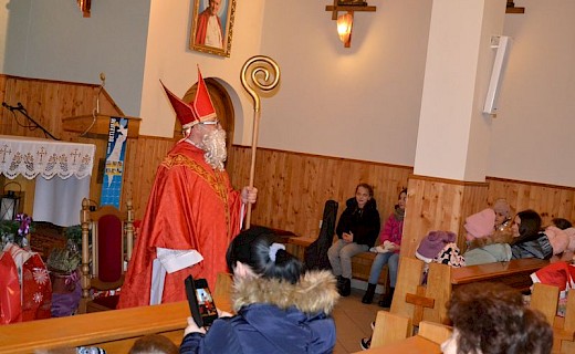 Spotkanie ze św. Mikołajem