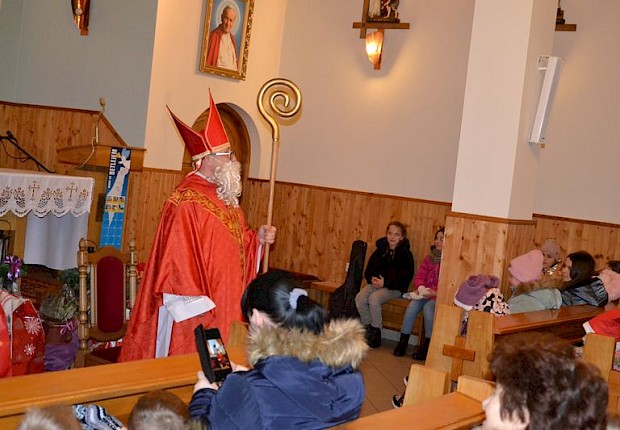 Spotkanie ze św. Mikołajem