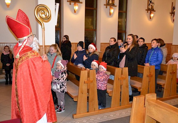 Spotkanie ze św. Mikołajem