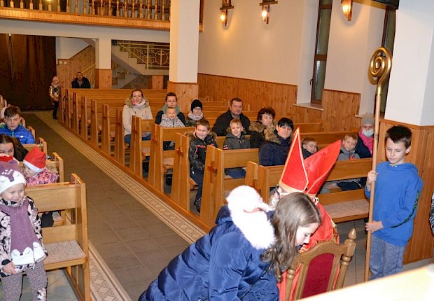 Spotkanie ze św. Mikołajem