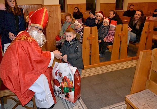 Spotkanie ze św. Mikołajem