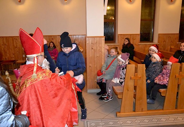 Spotkanie ze św. Mikołajem