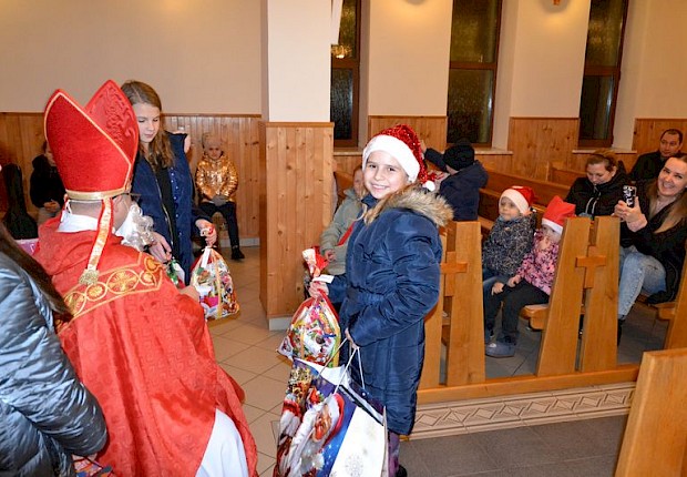 Spotkanie ze św. Mikołajem
