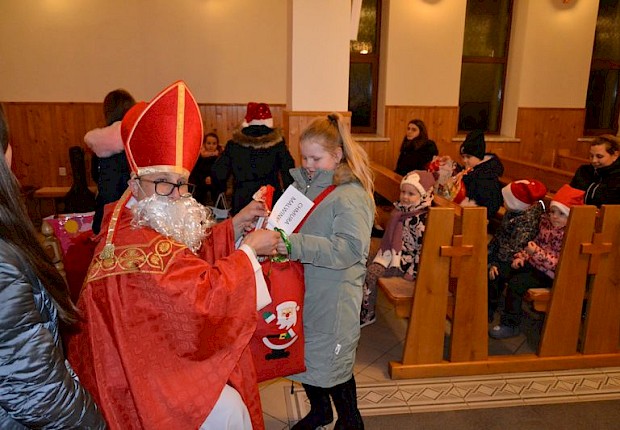 Spotkanie ze św. Mikołajem