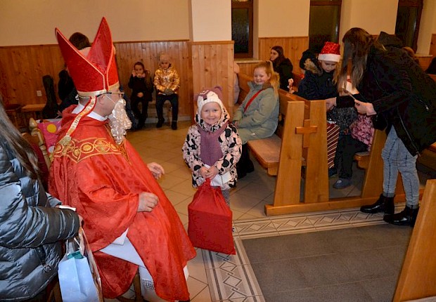Spotkanie ze św. Mikołajem