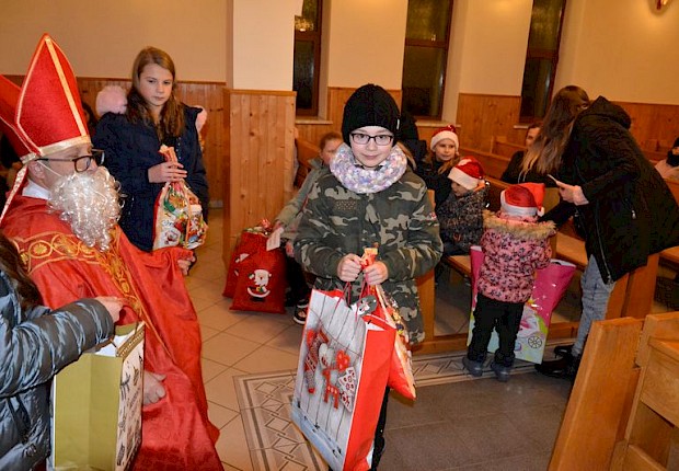 Spotkanie ze św. Mikołajem
