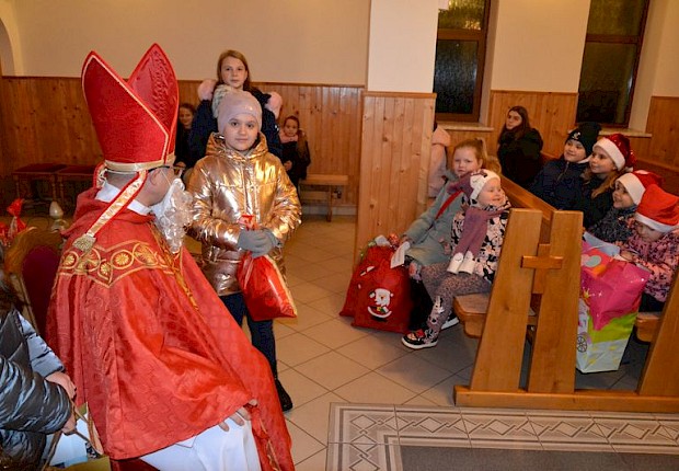 Spotkanie ze św. Mikołajem