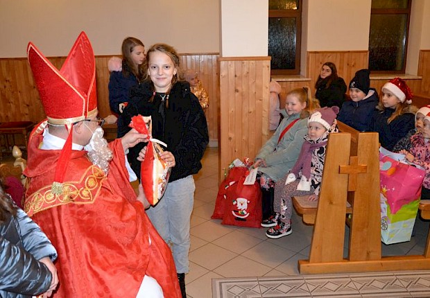 Spotkanie ze św. Mikołajem