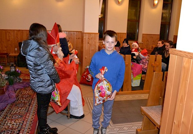 Spotkanie ze św. Mikołajem