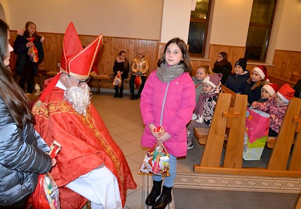 Spotkanie ze św. Mikołajem