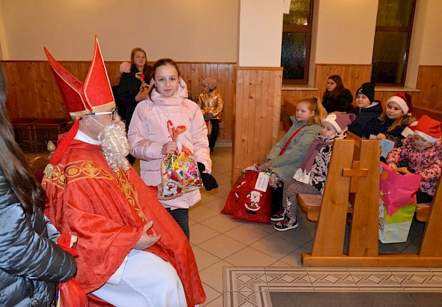 Spotkanie ze św. Mikołajem