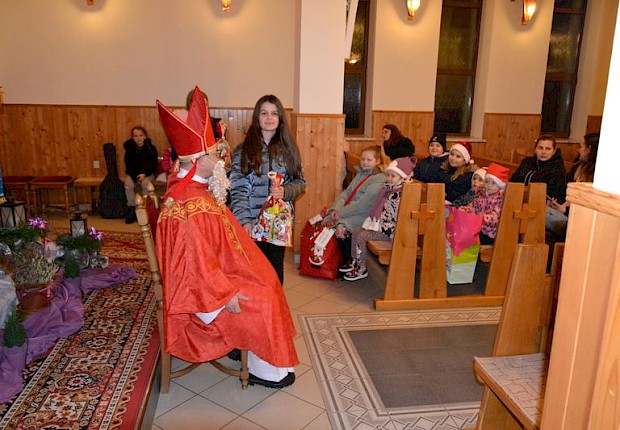 Spotkanie ze św. Mikołajem