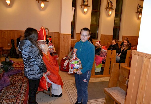 Spotkanie ze św. Mikołajem
