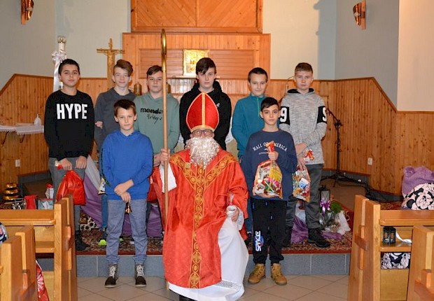 Spotkanie ze św. Mikołajem