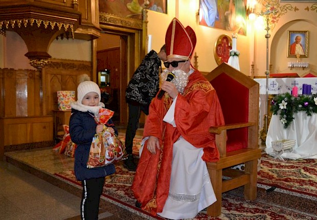 Spotkanie ze św. Mikołajem