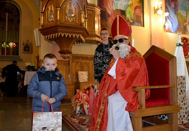 Spotkanie ze św. Mikołajem
