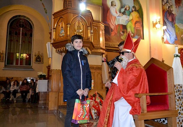 Spotkanie ze św. Mikołajem