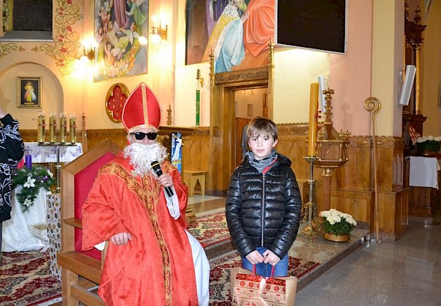 Spotkanie ze św. Mikołajem