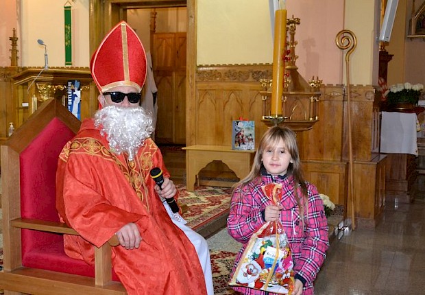 Spotkanie ze św. Mikołajem