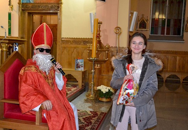 Spotkanie ze św. Mikołajem